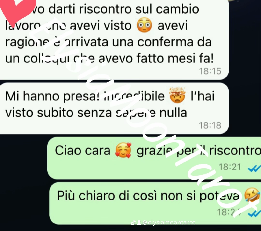 Riscontro di una cliente
